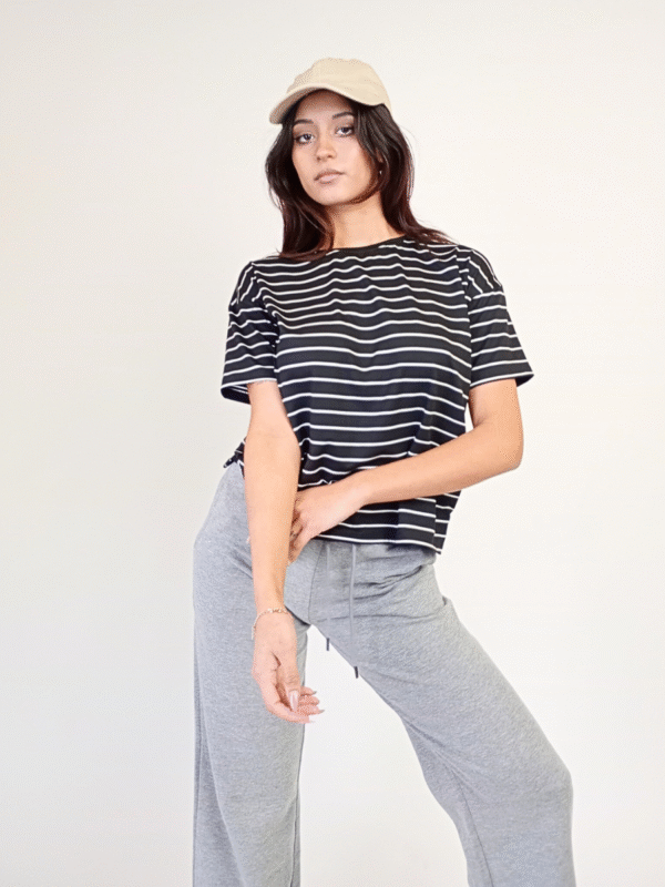 Remeron Rayado con Tajo