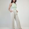 Pantalon wide leg Combinado