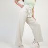 Pantalon wide leg Combinado