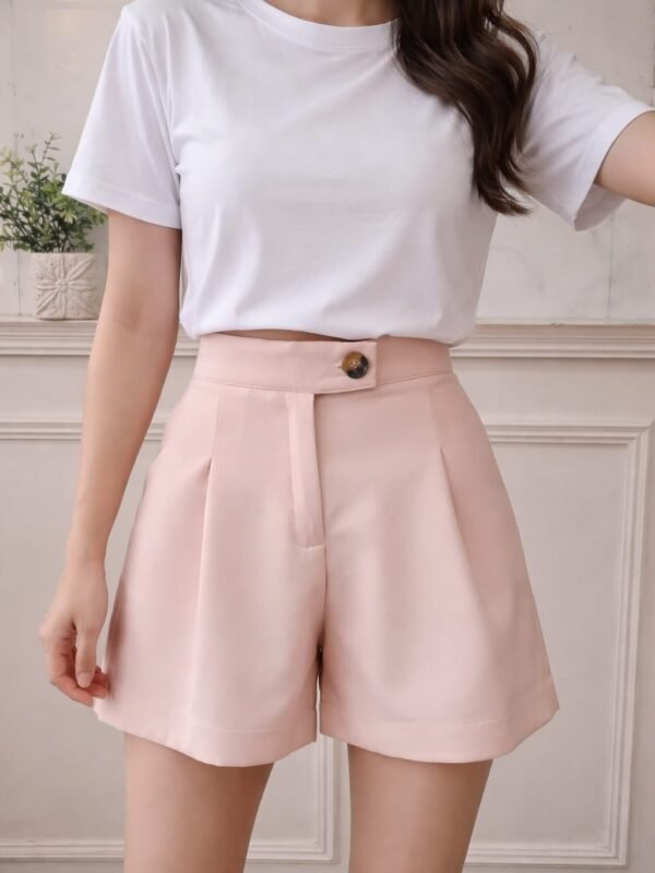 Short sastrero con pinzas