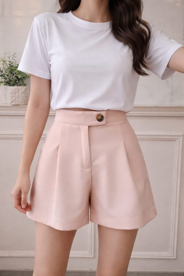 Short sastrero con pinzas