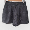 Short con pinzas rayado