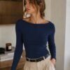 Camiseta Cuello Bote