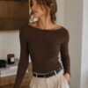 Camiseta Cuello Bote