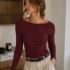 Camiseta Cuello Bote