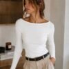 Camiseta Cuello Bote